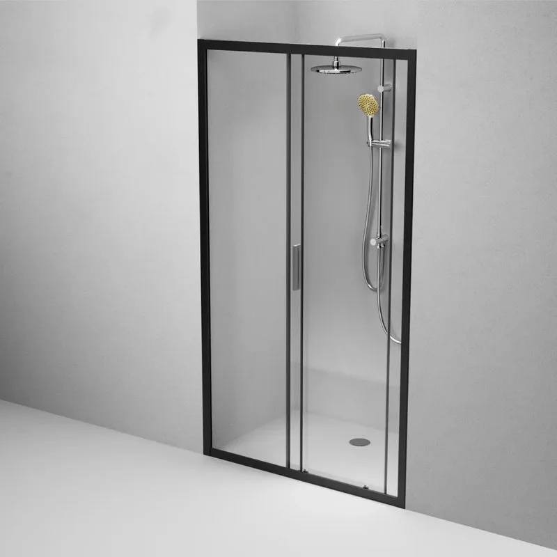Душевая дверь в нишу AM.PM Gem Solo W90G-110-1-195BT 110 см Sancos — официальный сайт
