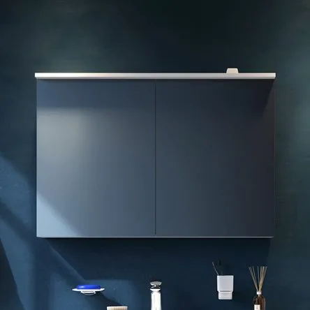 Зеркало-шкаф AM.PM Spirit V2.0 100 с LED-подсветкой, белый глянец Sancos — официальный сайт