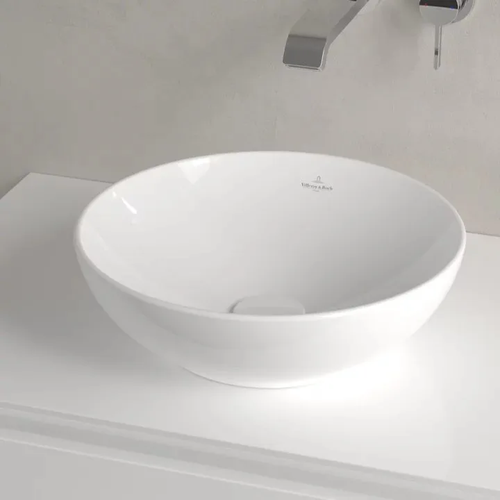 Накладная раковина Villeroy & Boch Loop & friends 4A450001 альпийский белый Sancos — официальный сайт