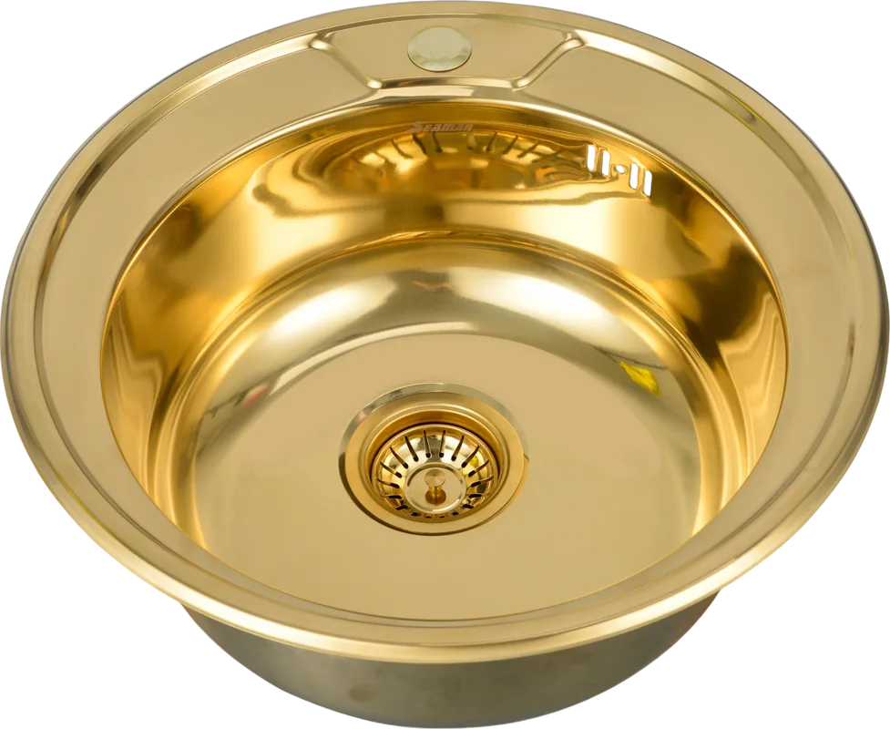 Мойка кухонная Seaman Eco Wien SWT-490 gold polish Sancos — официальный сайт