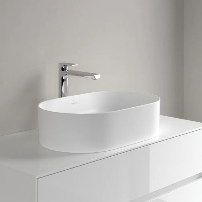 Накладная раковина Villeroy & Boch Collaro 4A1956RW stone white, CeramicPlus Sancos — официальный сайт