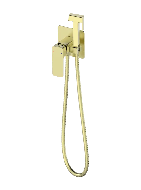 Гигиенический душ Wonzon & Woghand WW-88829003-BG со смесителем, С ВНУТРЕННЕЙ ЧАСТЬЮ, брашированное  Sancos — официальный сайт
