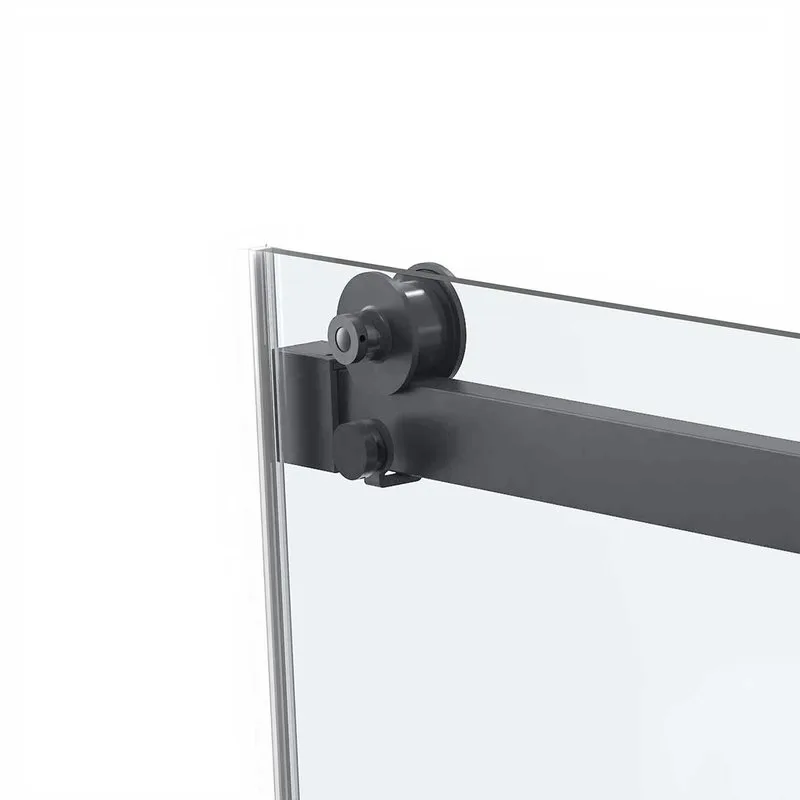 Душевой уголок Vincea Como Soft VSR-1CS1013CLGM 130х100, профиль вороненая сталь, стекло прозрачное Sancos — официальный сайт