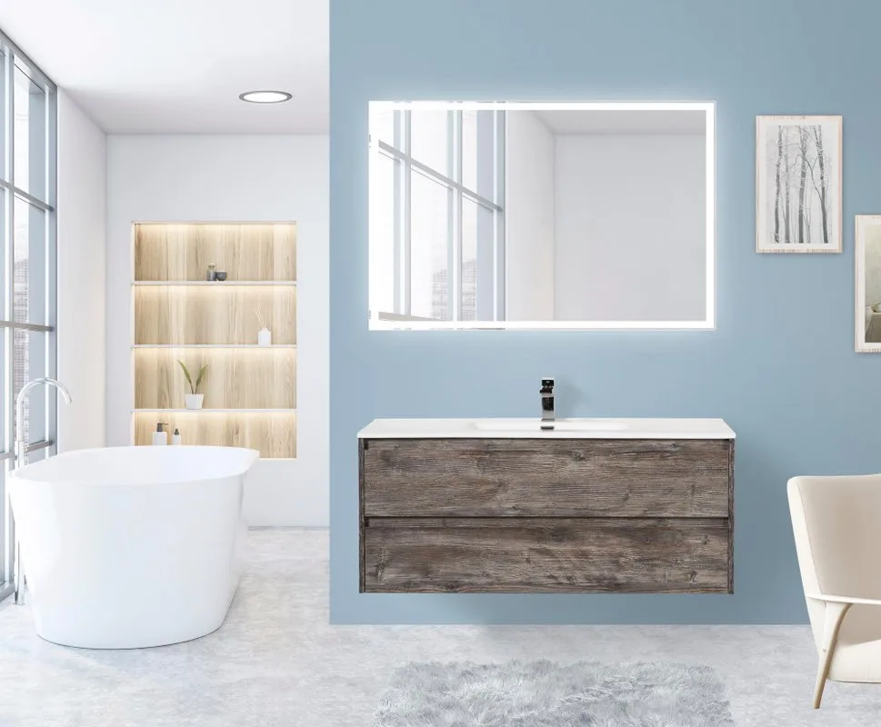 Зеркало BelBagno SPC-GRT-1200-800-LED-BTN Sancos — официальный сайт