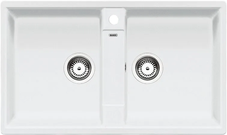 Мойка кухонная Blanco Zia 9 белая Sancos — официальный сайт