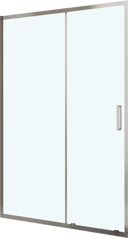 Душевая дверь в нишу BelBagno Luce BF-1-130-C-Cr профиль хром, стекло прозрачное Sancos — официальный сайт