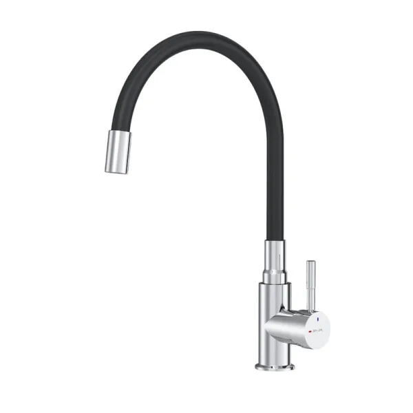 Смеситель для кухни AM.PM X-Joy S F85B07602, черный, хром Sancos — Оригинал