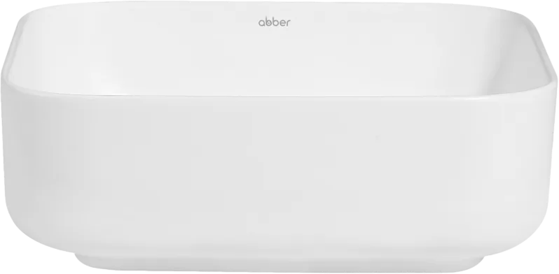 Накладная раковина Abber Rechteck AC2211MW матовая белая Sancos — официальный сайт
