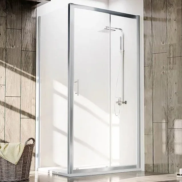 Душевой уголок Veconi Rovigo RV-072 100x80, профиль хром Sancos — официальный сайт