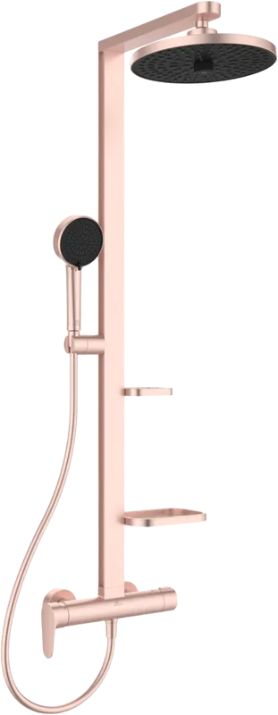 Душевая стойка Ideal Standard Alu+ BD584RO, rose Sancos — официальный сайт