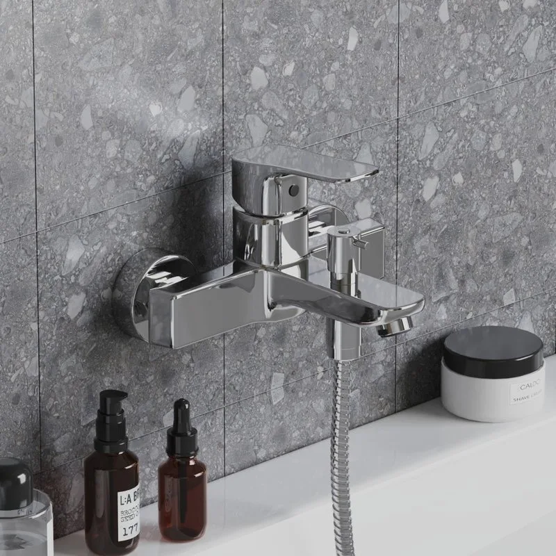 Смеситель для ванны с душем Paini Viva Style P4CR111, хром Sancos — официальный сайт