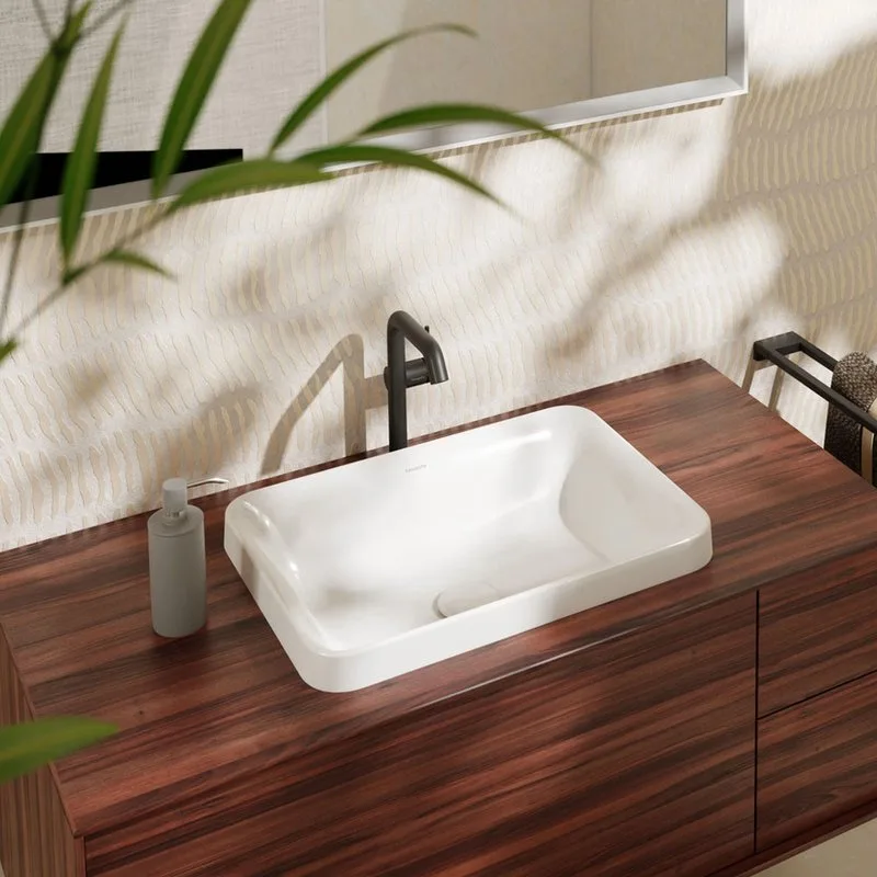 Раковина Hansgrohe Xuniva Q 60158450 Sancos — официальный сайт