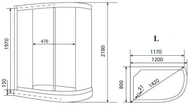 Душевая кабина Timo Eco TE-0702PL Sancos — официальный сайт