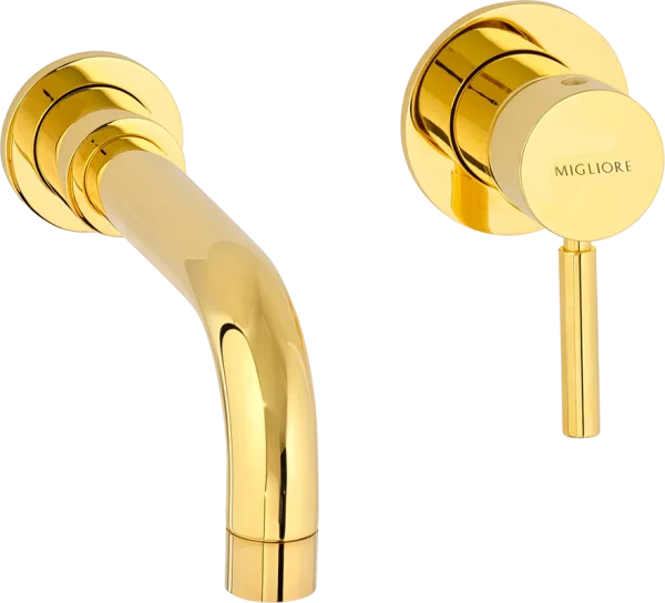 Смеситель для раковины Migliore Fortis Gold 27983 С ВНУТРЕННЕЙ ЧАСТЬЮ Sancos — Оригинал
