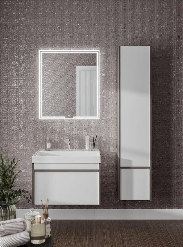 Шкаф-пенал для ванной KERAMA MARAZZI Modula 165 арабика Sancos — официальный сайт