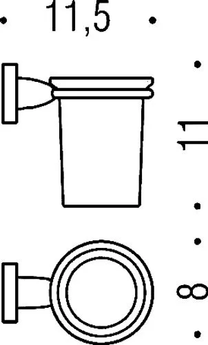 Стакан Colombo Design Basic B2702 Sancos — официальный сайт
