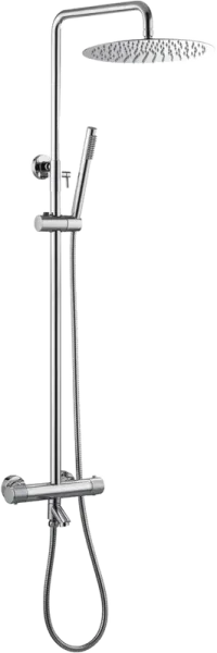 Душевая стойка Boheme Uno 468-T-CR, Chrome