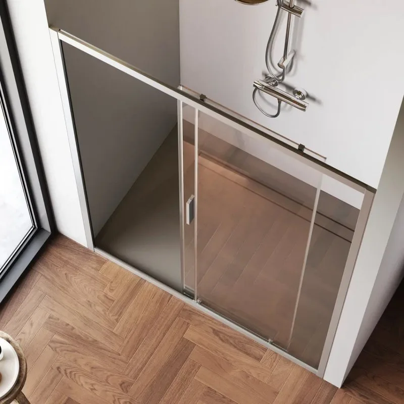 Душевая дверь в нишу AM.PM Gem Solo W90G-140-1-195MT 140 см Sancos — официальный сайт