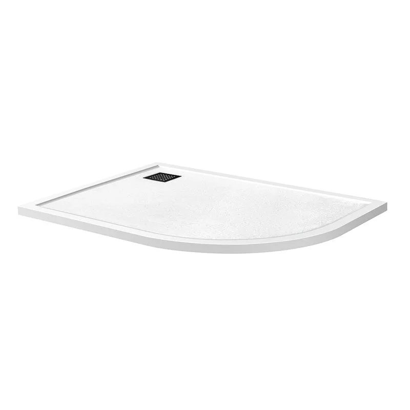 Поддон для душа BelBagno Uno TRAY-MR-UNO-RH-120/90-550-35-W-L-NO 120х90, белый, с сифоном Sancos — официальный сайт
