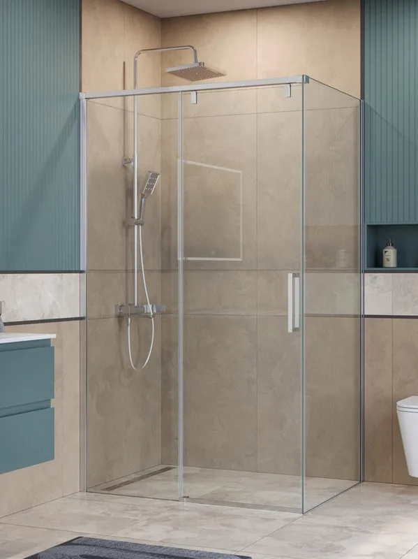 Душевой уголок BelBagno Soft Close-1 AH-1-120/90-C-Cr профиль хром Sancos — официальный сайт