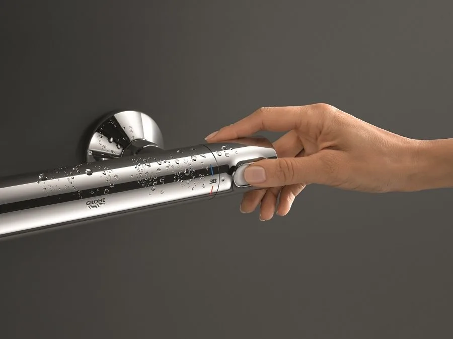 Термостатический смеситель Grohe Grohtherm 34793000 для душа Sancos — официальный сайт
