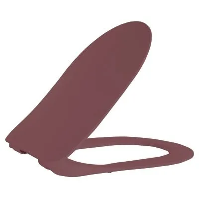 Крышка-сиденье Creavit Duck KC0903.01.1900E с микролифтом, фиолетовый Sancos — Оригинал