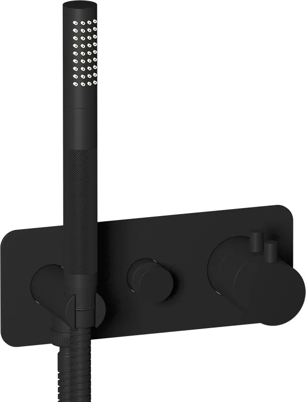 Встраиваемый смеситель IB Rubinetterie Industria EID613NP_13 matt black Sancos — официальный сайт
