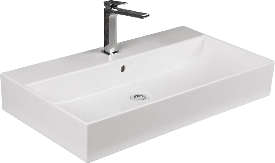 Накладная раковина Hatria Bahia_13 BH1000465011TS0 100x46 см Sancos — официальный сайт