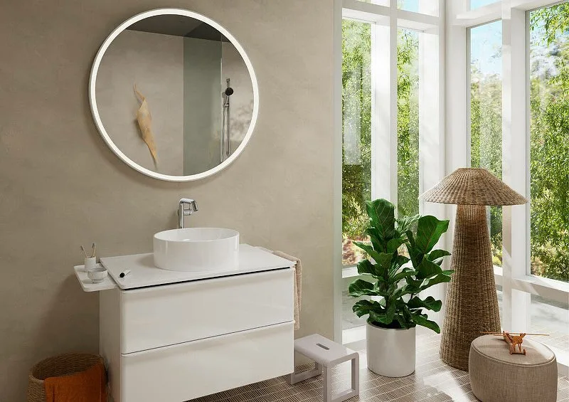 Смеситель для раковины Hansgrohe Tecturis S Fine 240 CoolStart 73370000 хром Sancos — официальный сайт