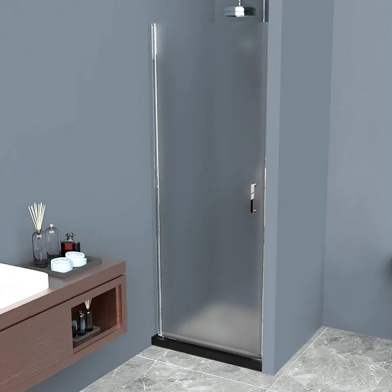 Душевая дверь в нишу BelBagno Uno B-1-75-P-Cr стекло текстурное Sancos — официальный сайт