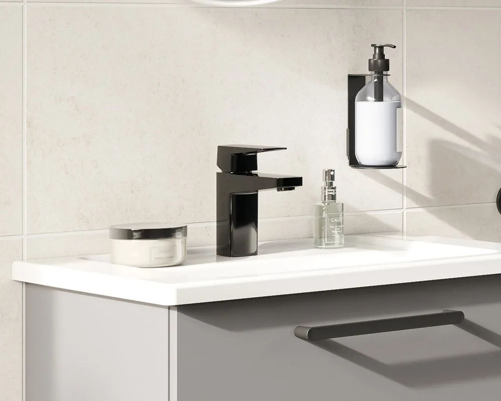 Смеситель для раковины VitrA Root Square A4273136EXP черный Sancos — официальный сайт