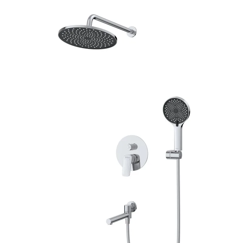 Душевой комплект BelBagno Marino VDSET-CRM, С ВНУТРЕННЕЙ ЧАСТЬЮ, хром Sancos — официальный сайт