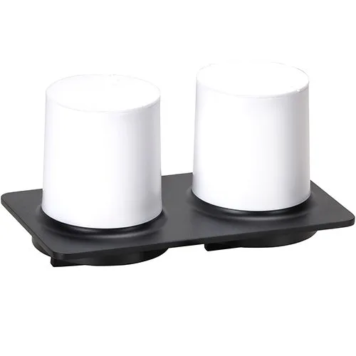Дозатор Bemeta Organic Black 167109270 двойной, матовый черный, белый Sancos — официальный сайт