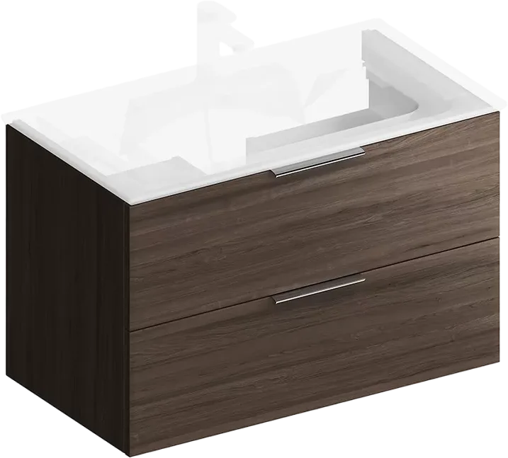 Тумба под раковину без столешницы KERAMA MARAZZI Piano 85 подвесная, дымчатый вяз Sancos — официальный сайт
