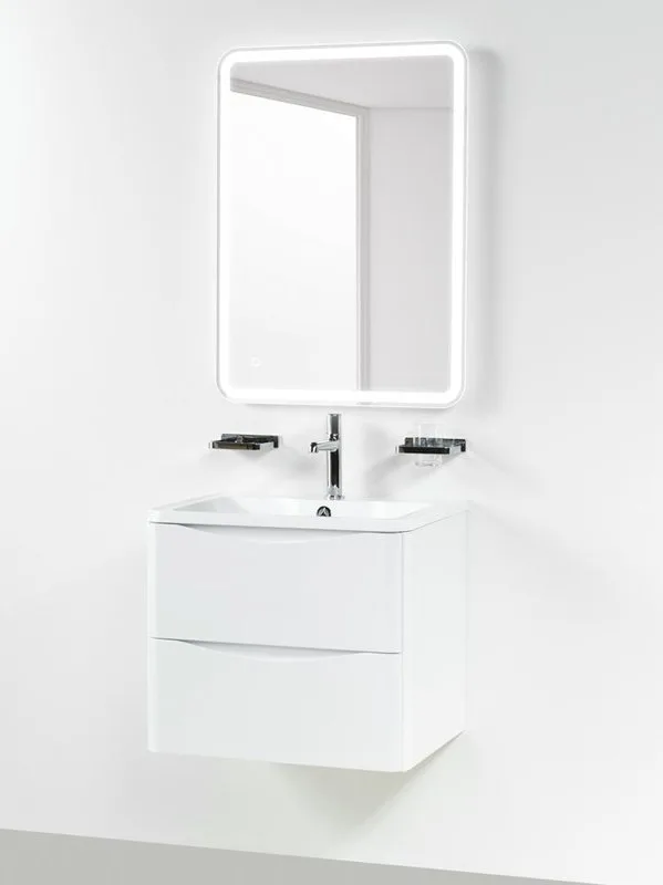 Тумба под раковину без столешницы BelBagno Acqua 60 подвесная, bianco lucido Sancos — официальный сайт