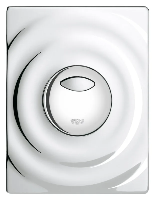 Кнопка смыва Grohe Surf 38861000 хром Sancos — официальный сайт