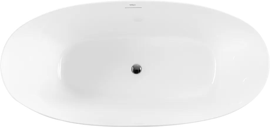 Акриловая ванна BelBagno BB414 170x80 см, отдельностоящая, белая, овальная, со сливом-переливом Sancos — официальный сайт