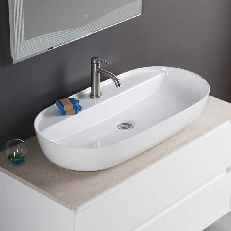 Накладная раковина BelBagno BB1347 82 Sancos — официальный сайт