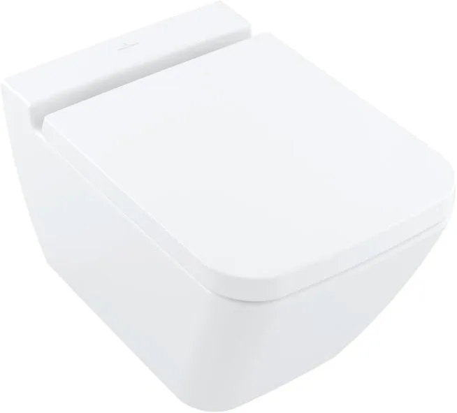 Крышка-сиденье Villeroy & Boch Finion 9M88S1RW stone white, с микролифтом Sancos — официальный сайт