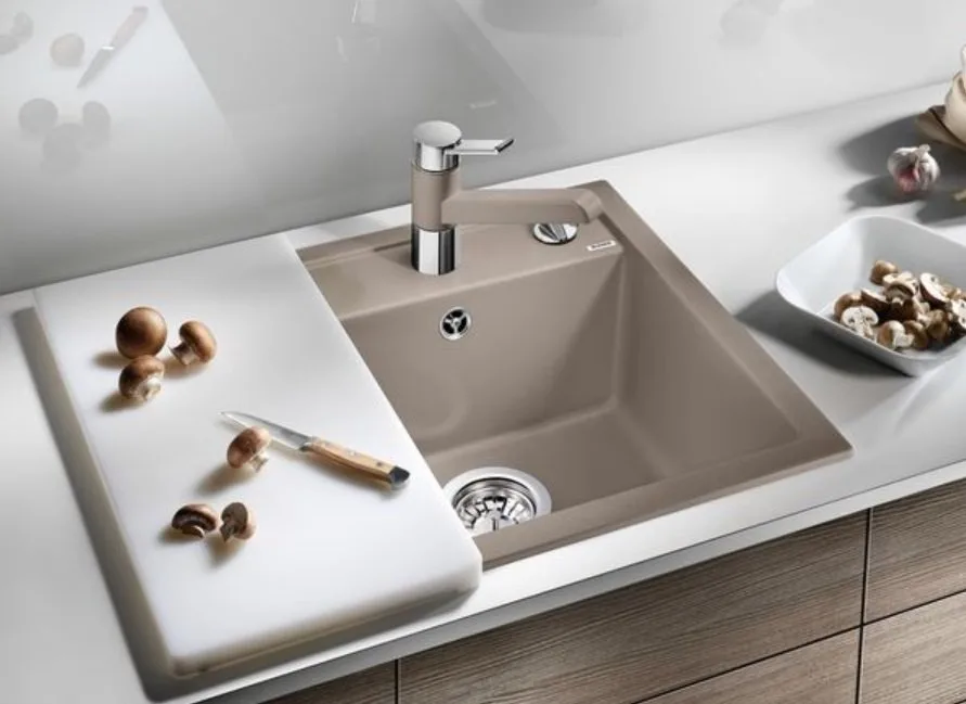 Мойка кухонная Blanco Dalago 5 серый беж Sancos — официальный сайт