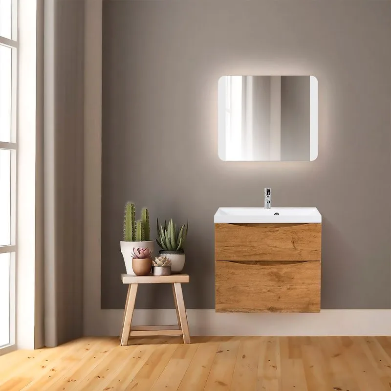 Зеркало BelBagno 70 SPC-CEZ-700-600-LED-BTN Sancos — официальный сайт