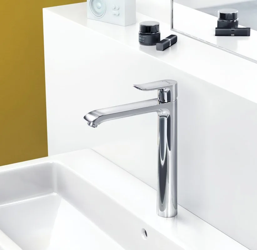 Смеситель для раковины Hansgrohe Metris 31082000 Sancos — официальный сайт