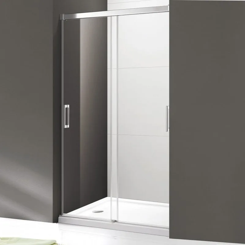 Душевая дверь в нишу Cezares Tandem Soft BF-2-120-C-Cr-IV стекло прозрачное Sancos — официальный сайт