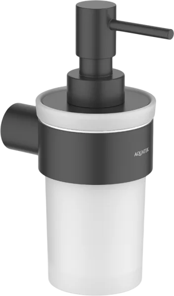 Дозатор AQUATEK Лира AQ4405MB матовый черный