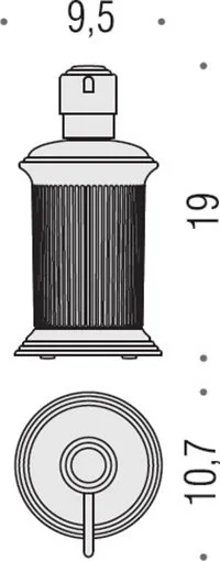 Дозатор Colombo Design Hermitage бронза Sancos — официальный сайт