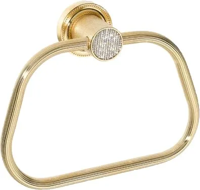 Полотенцедержатель Boheme Royal Cristal Gold кольцо Sancos — официальный сайт