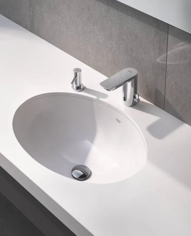 Смеситель для раковины Grohe Bau Cosmopolitan E 36451000 Sancos — официальный сайт
