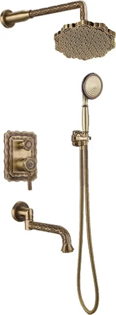 Верхний душ Bronze de Luxe 1914 цветок Sancos — официальный сайт