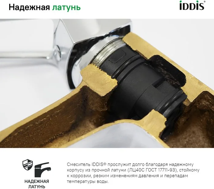 Смеситель для кухни IDDIS Sena SENSB00i05 Sancos — официальный сайт