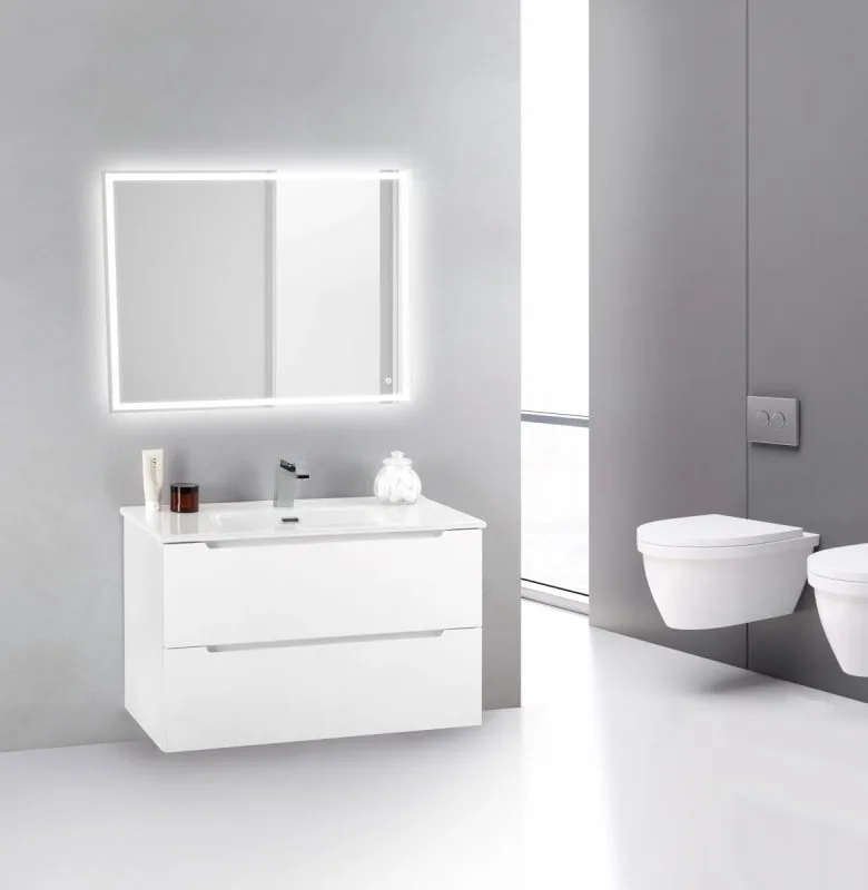 Тумба под раковину без столешницы BelBagno Etna 39 70 bianco lucido Sancos — официальный сайт